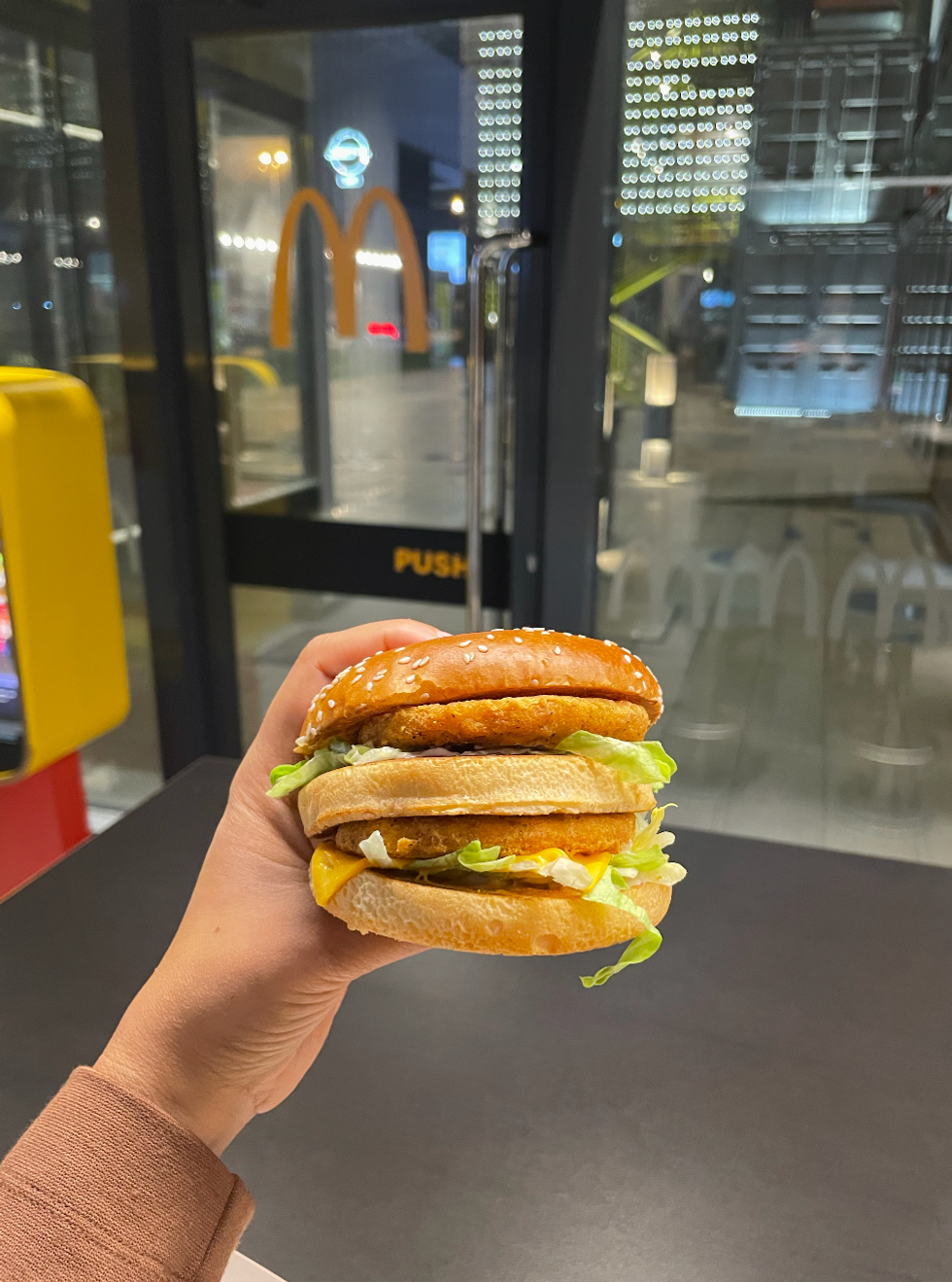 Chicken Mac at McDonald's.