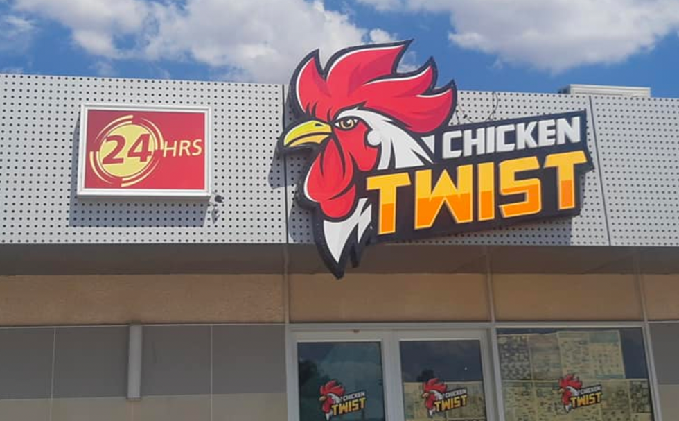 Chicken twist, Botswana.