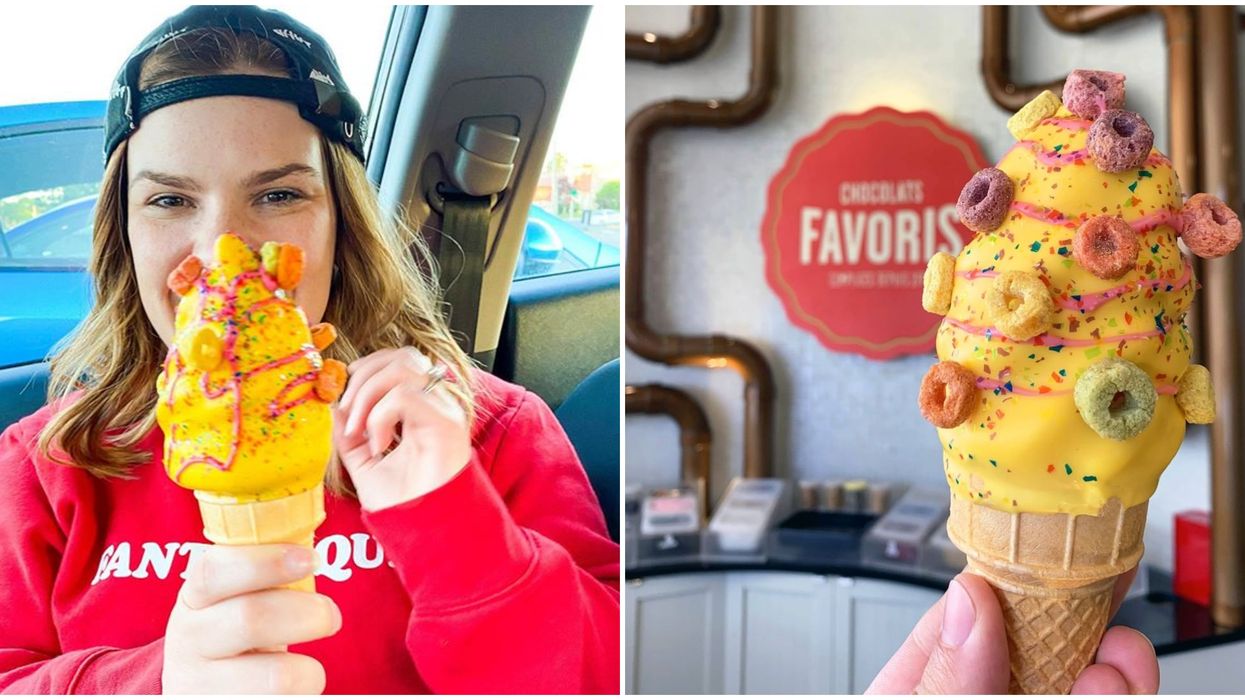 Chocolat Favoris offre un nouveau cornet aux Fruit Loops