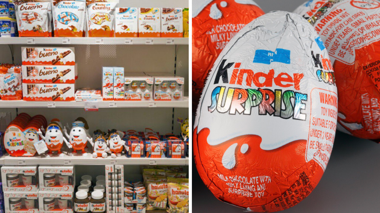 Chocolats de marque Kinder.