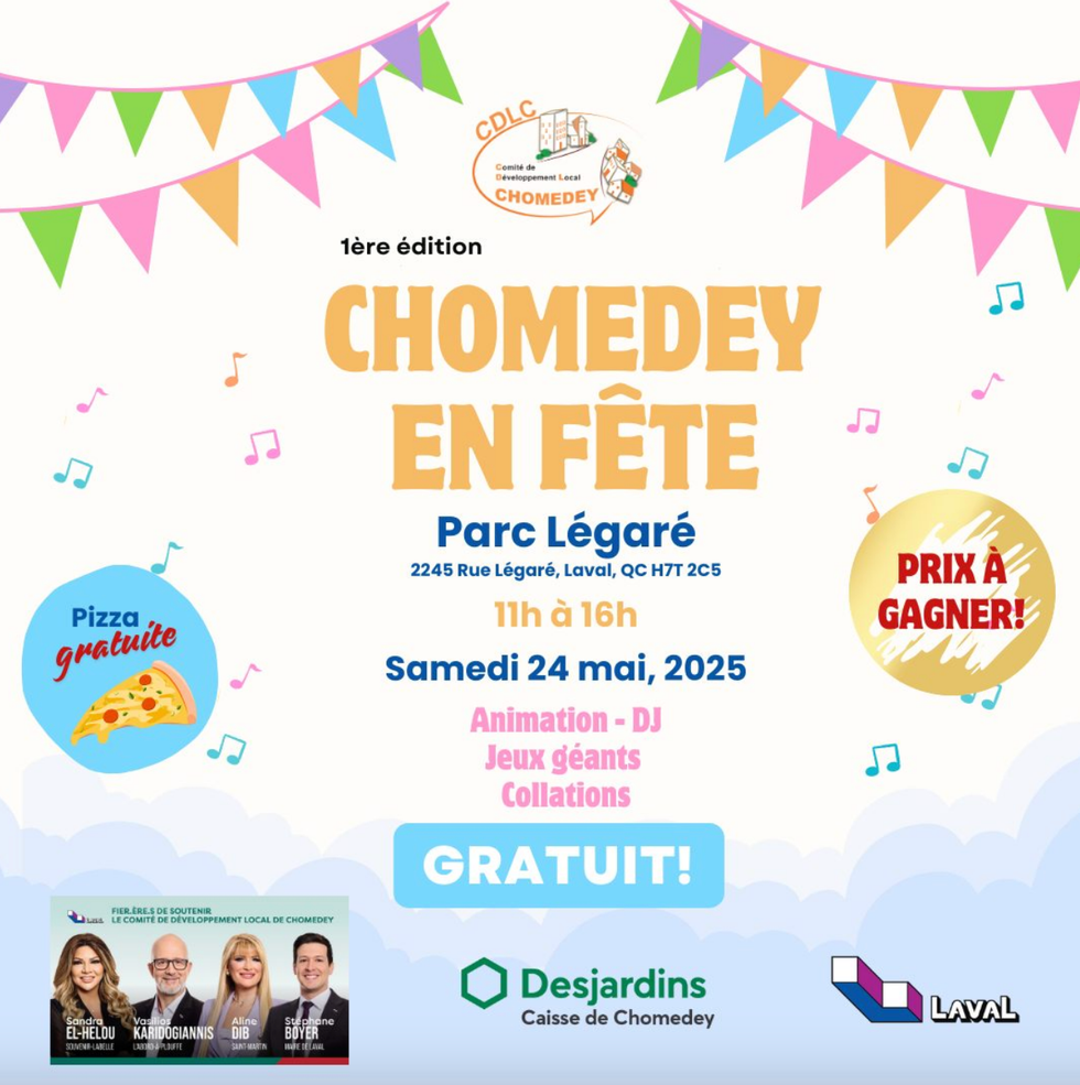 Chomedey en F\u00eate : une premi\u00e8re \u00e9dition en 2025.