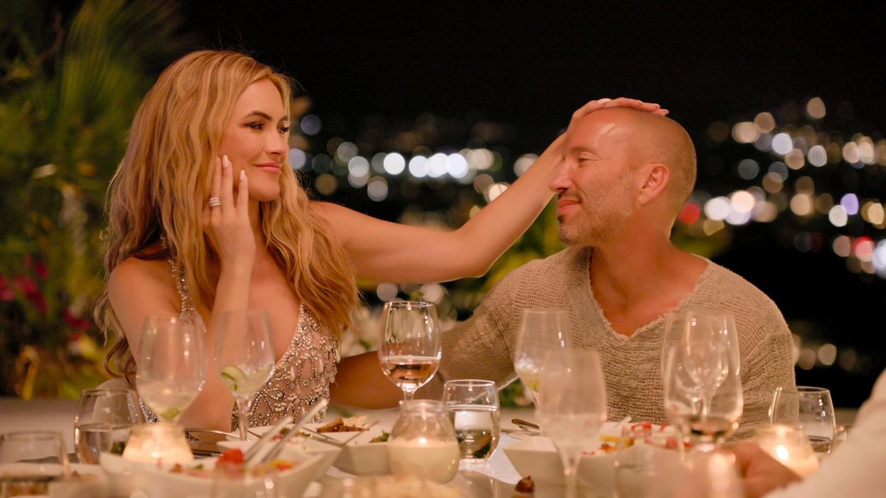 Chrishell Stause and Jason Oppenheim.