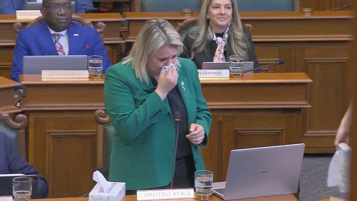 Christine Black, mairesse de Montréal-Nord.