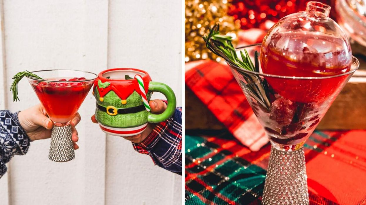 Christmas cocktails.