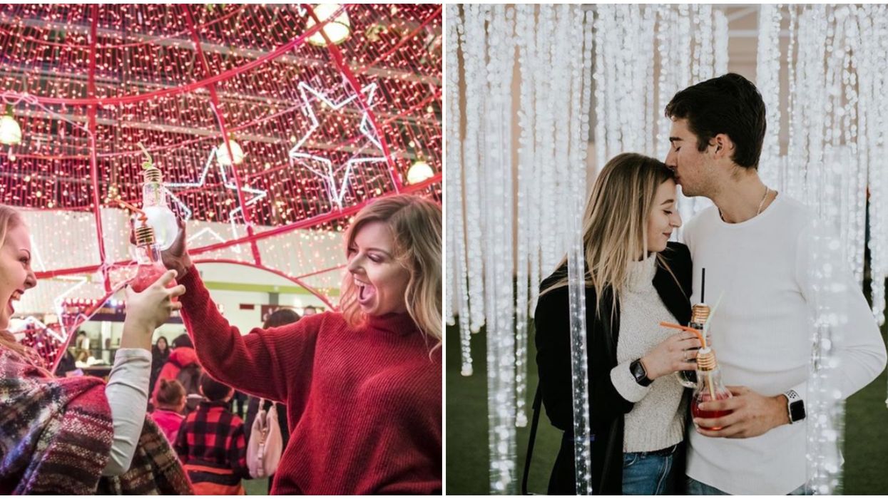 Christmas Lights In Edmonton: A Giant Indoor Display With Millions Of Twinkling Lights