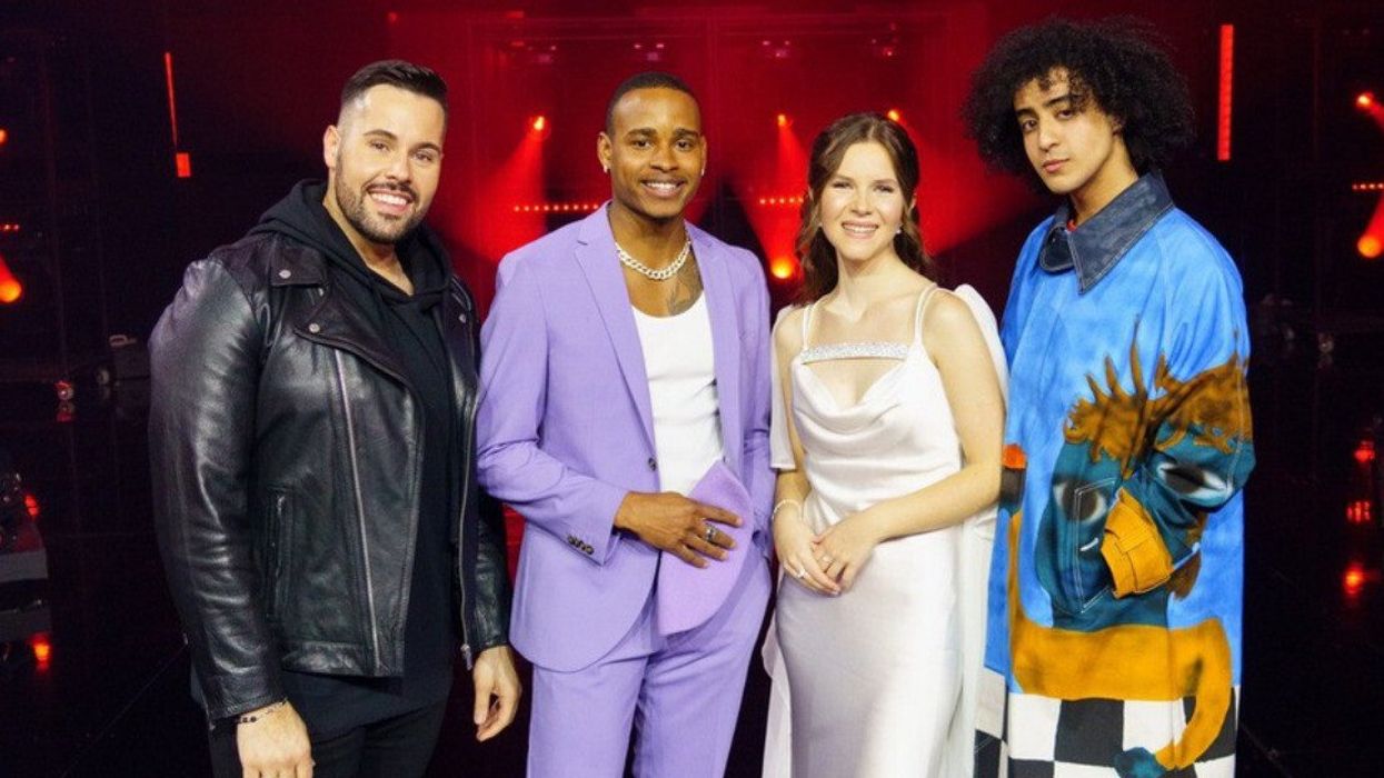 Christopher, Jay, Sophie et Adam, les finalistes de La Voix 2023.