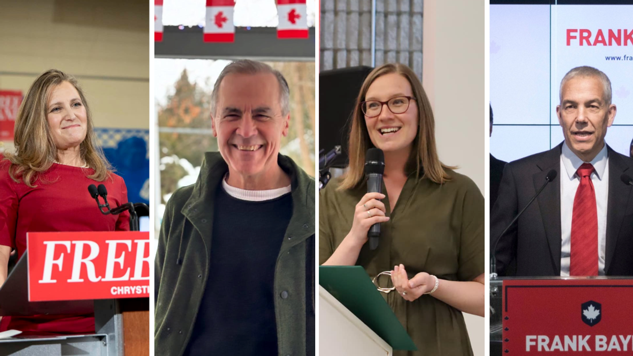 Chrystia Freeland, Mark Carney, Karina Gould, Frank Baylis
