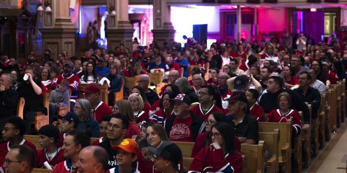 Church near Montreal becomes unlikely hockey hub Church near Montreal becomes unlikely hockey hub