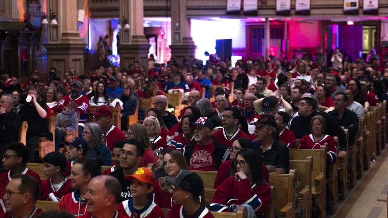 Church near Montreal becomes unlikely hockey hub