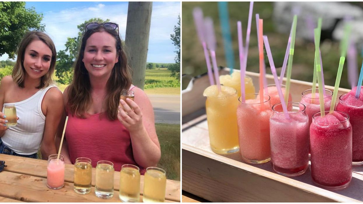 Cider Slushies In Ontario Will Add Some Extra Colour To Your Season