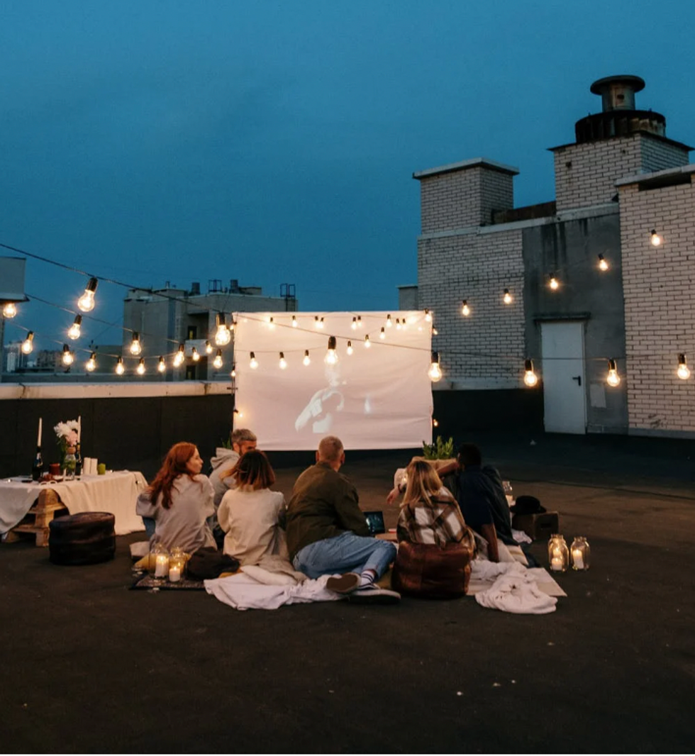 Cin\u00e9ma plein air.