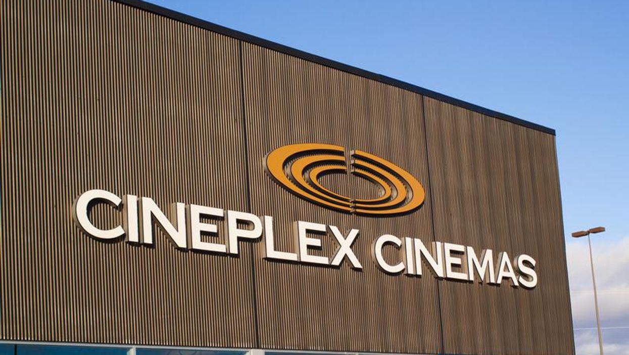 Cineplex Cinemas outside view.