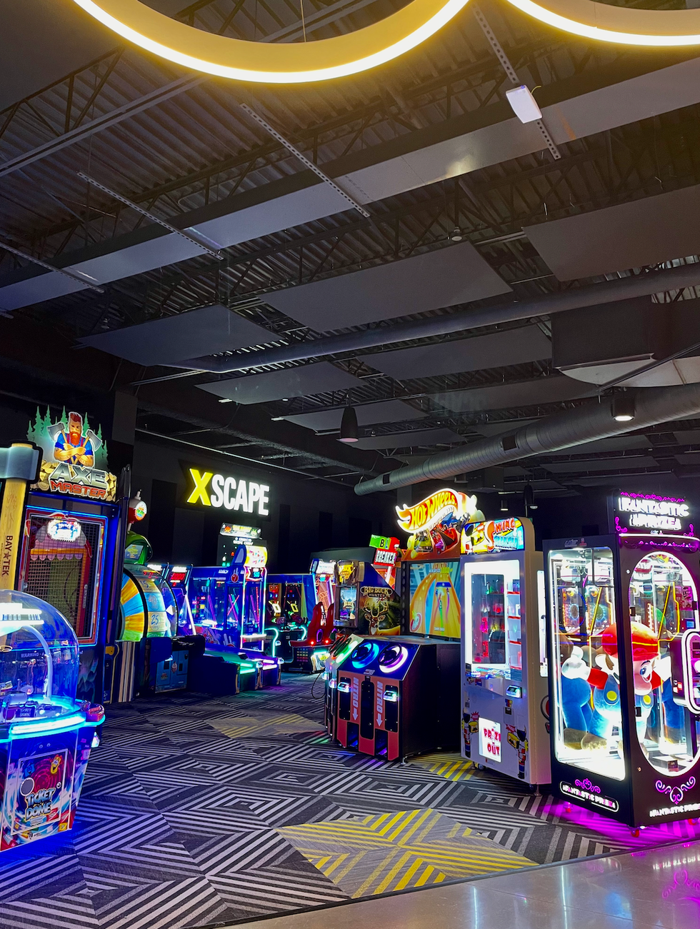 Cineplex Junxion arcade games.