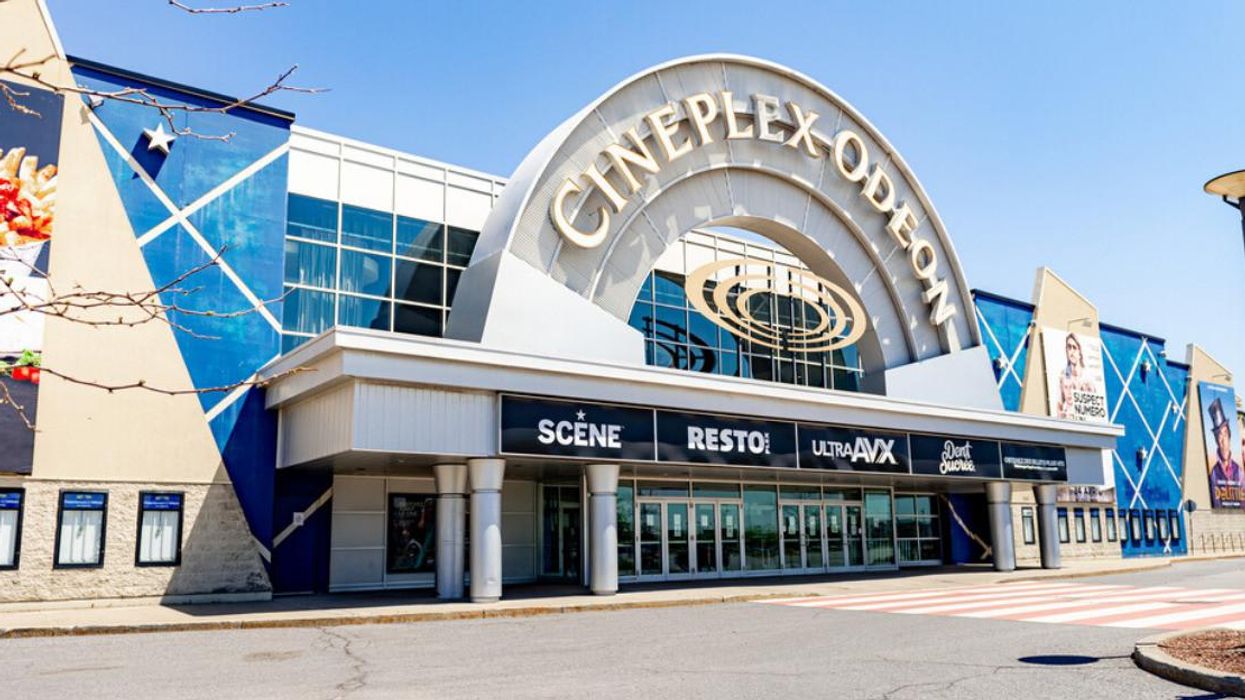Cineplex Odeon à Brossard au Québec.