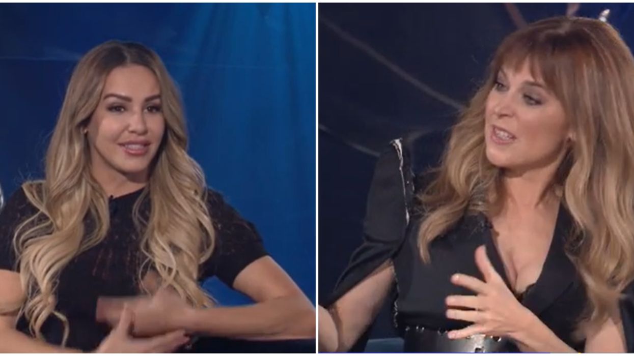 Cintia d'OD montre ses fesses en direct et la réaction de Julie Snyder est hilarante