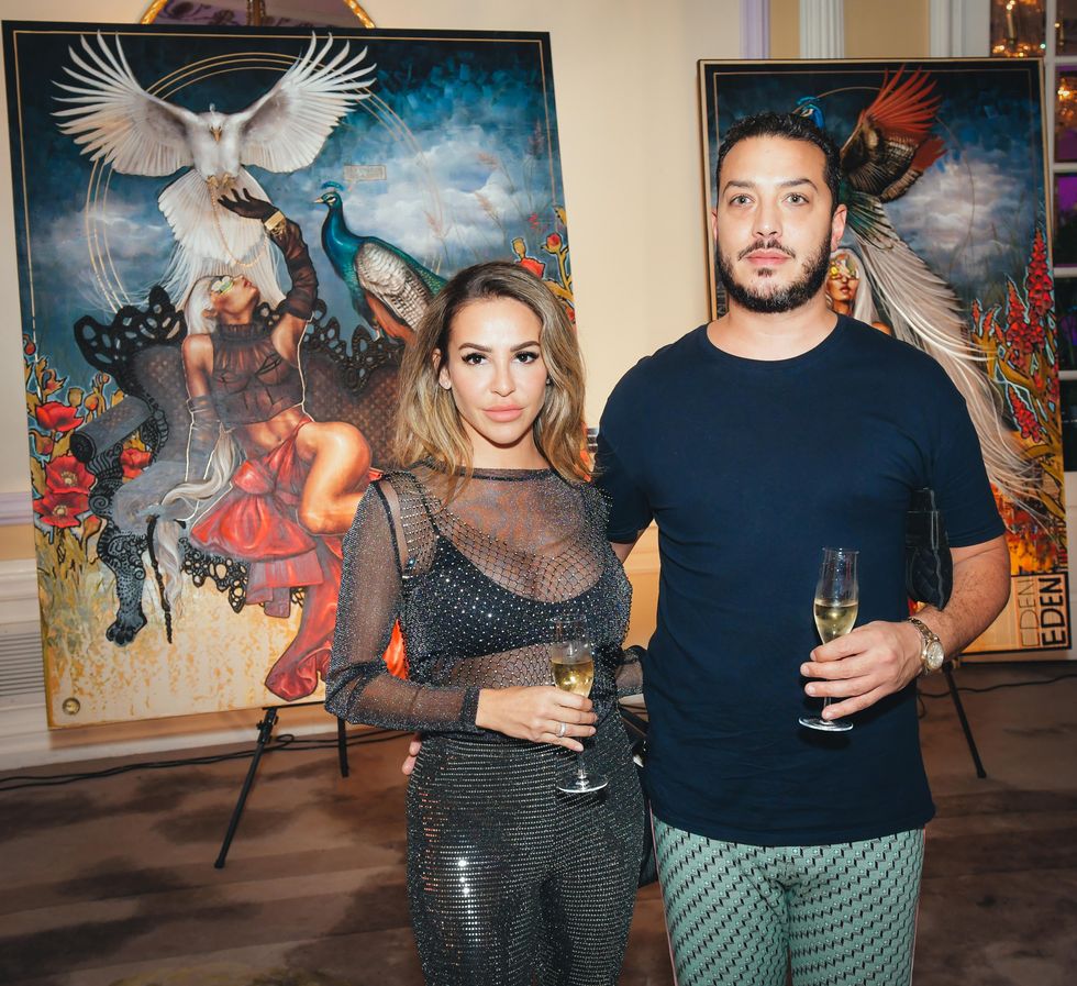 Cintia De Sa d'OD et son amoureux Karim.