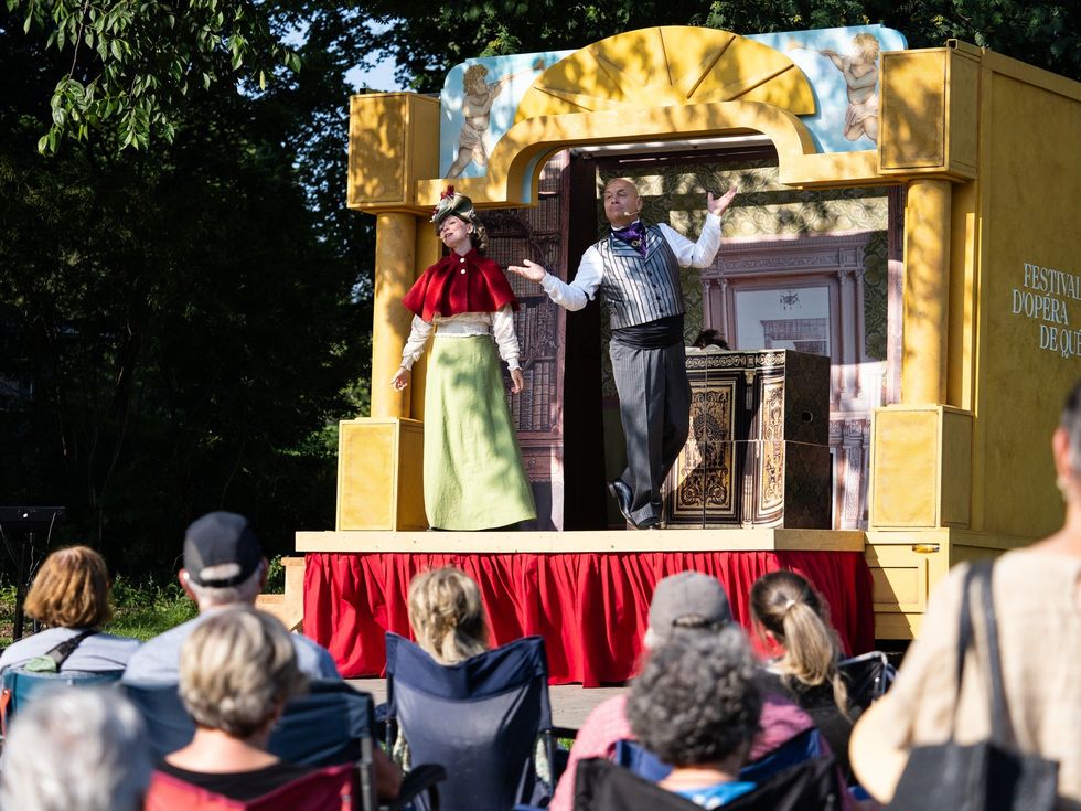 Circuit d'op\u00e9ra en plein air.