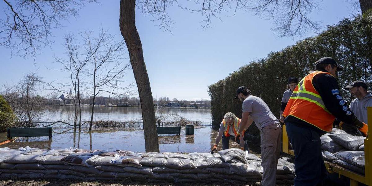 Cities across Canada on flood watch as waters rise Cities across Canada on flood watch as waters rise