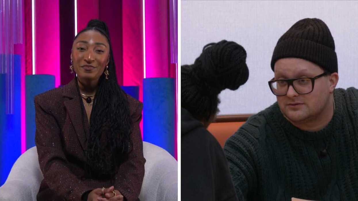 Citron Rose à Big Brother Célébrités. Droite : Mona de Grenoble à Big Brother Célébrités.