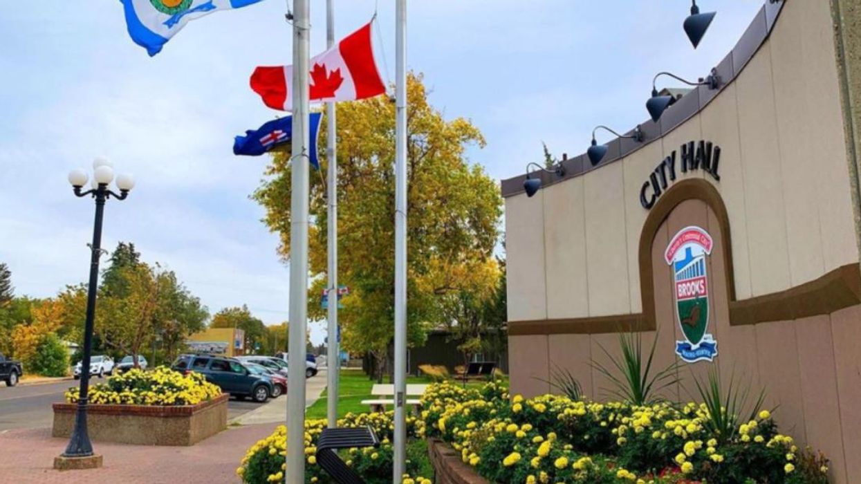 City Hall in Brooks, Alberta.