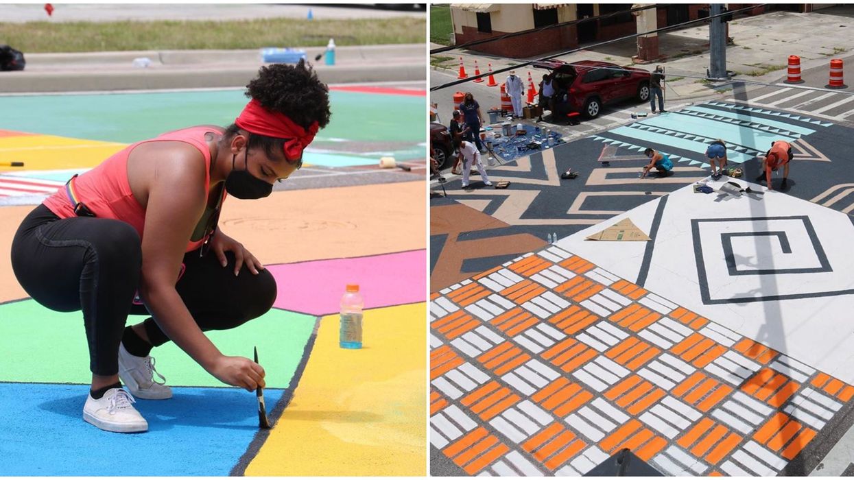 City Of Tampa New Street Murals Bring Unity And Splash Of Color To Downtown