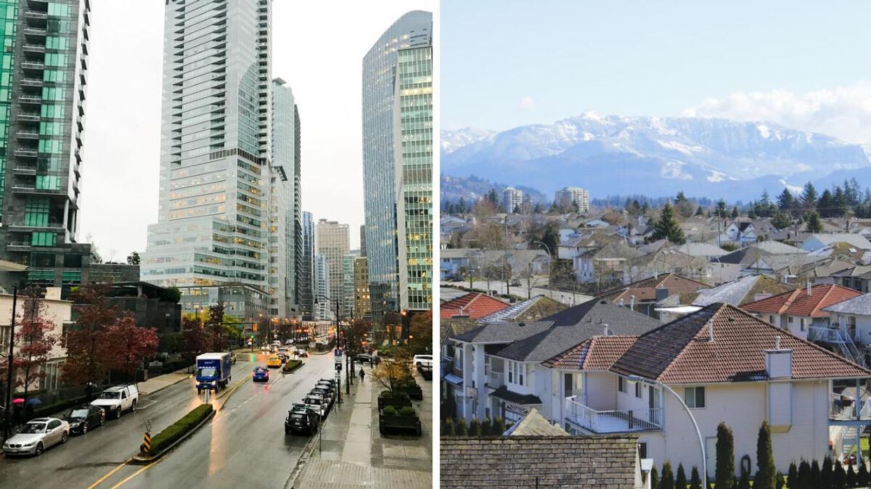 City of Vancouver. Right: City of Abbotsford.