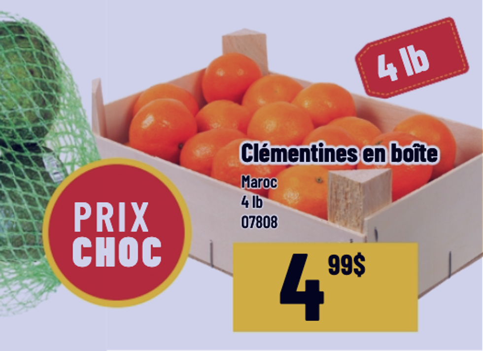 Cl\u00e9mentines du Maroc dans la circulaire du Mayrand