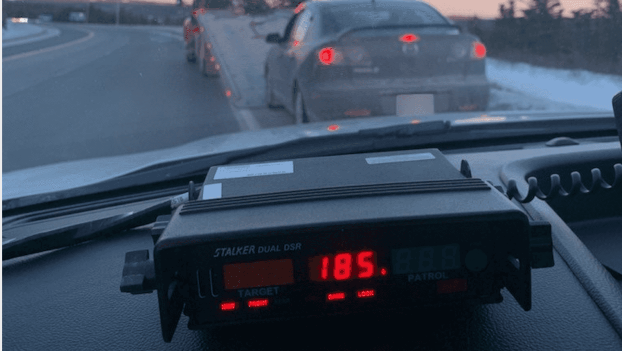 Clarenville RCMP Caught A Guy Going 185 km/h On The Trans Canada