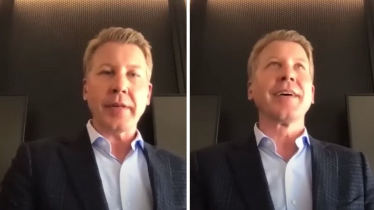 Clearlink CEO James Clarke in the video.