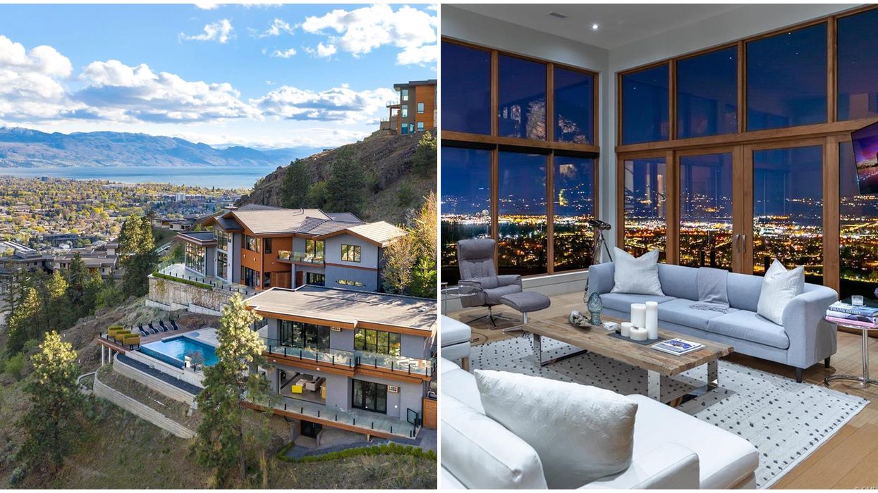Cliff Mansion For Sale In B.C. Looks Like Canada's Own Hollywood Hills