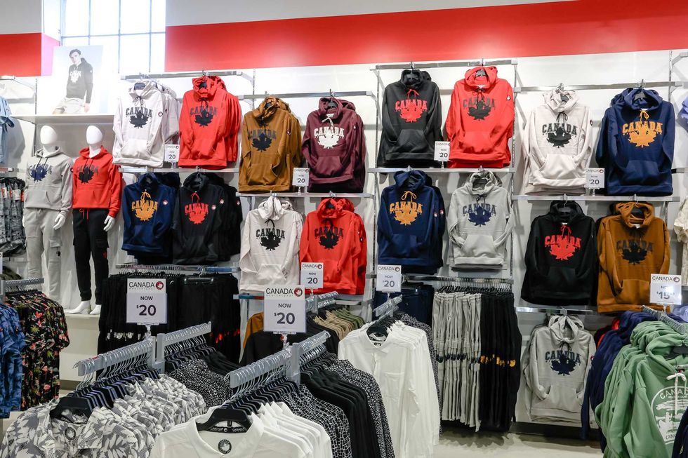 clothing at zellers store in toronto
