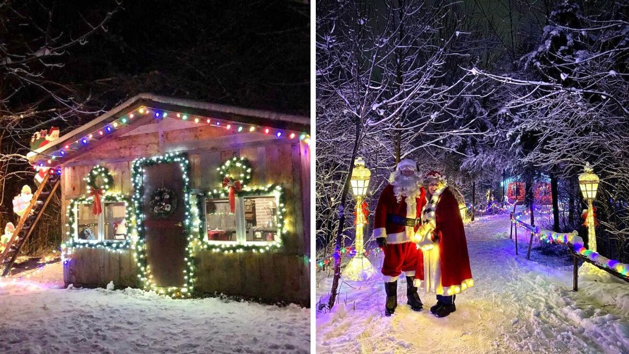 Clow's Christmas Trail in Ontario.
