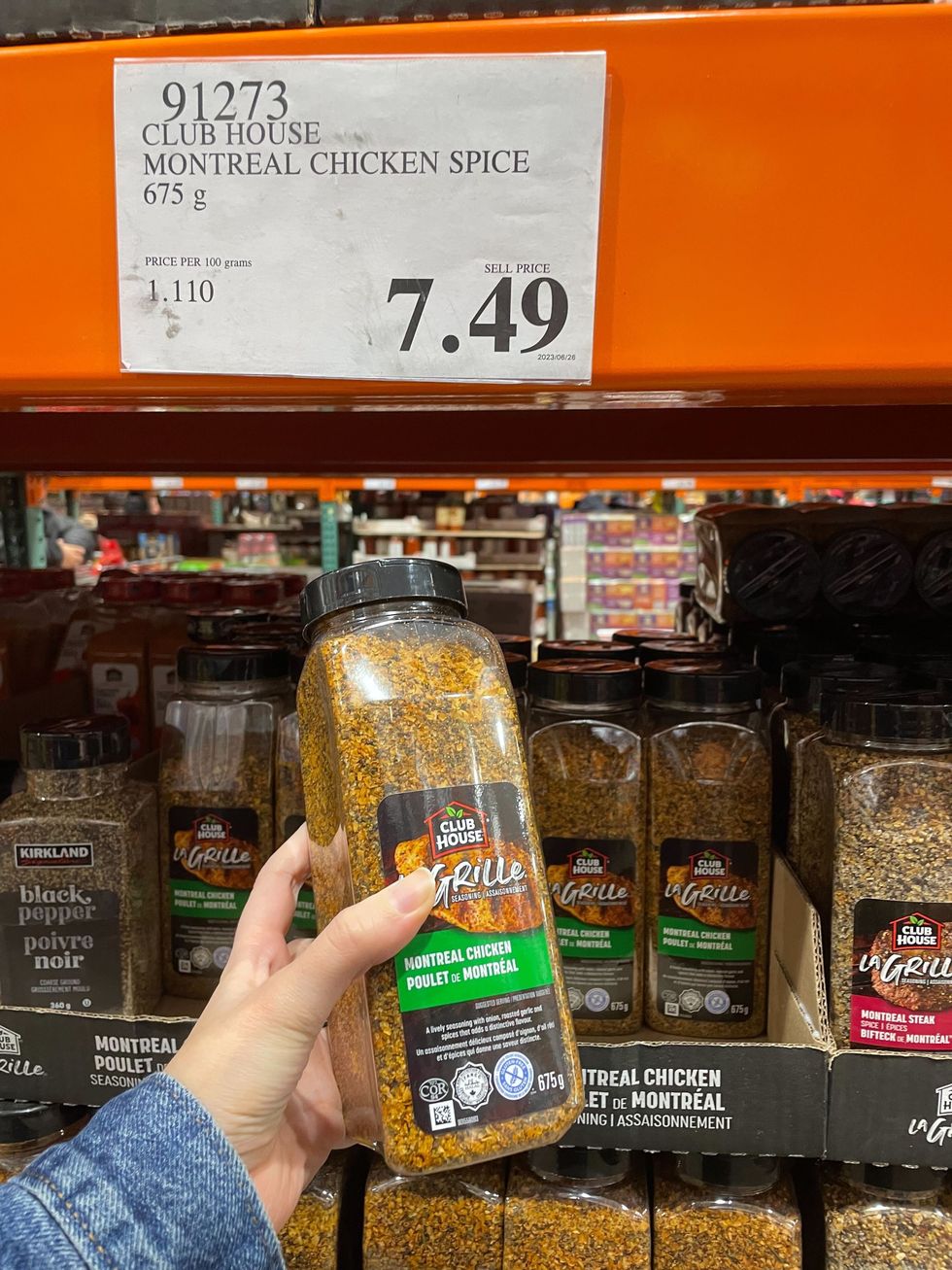club house montreal chicken spice at costco