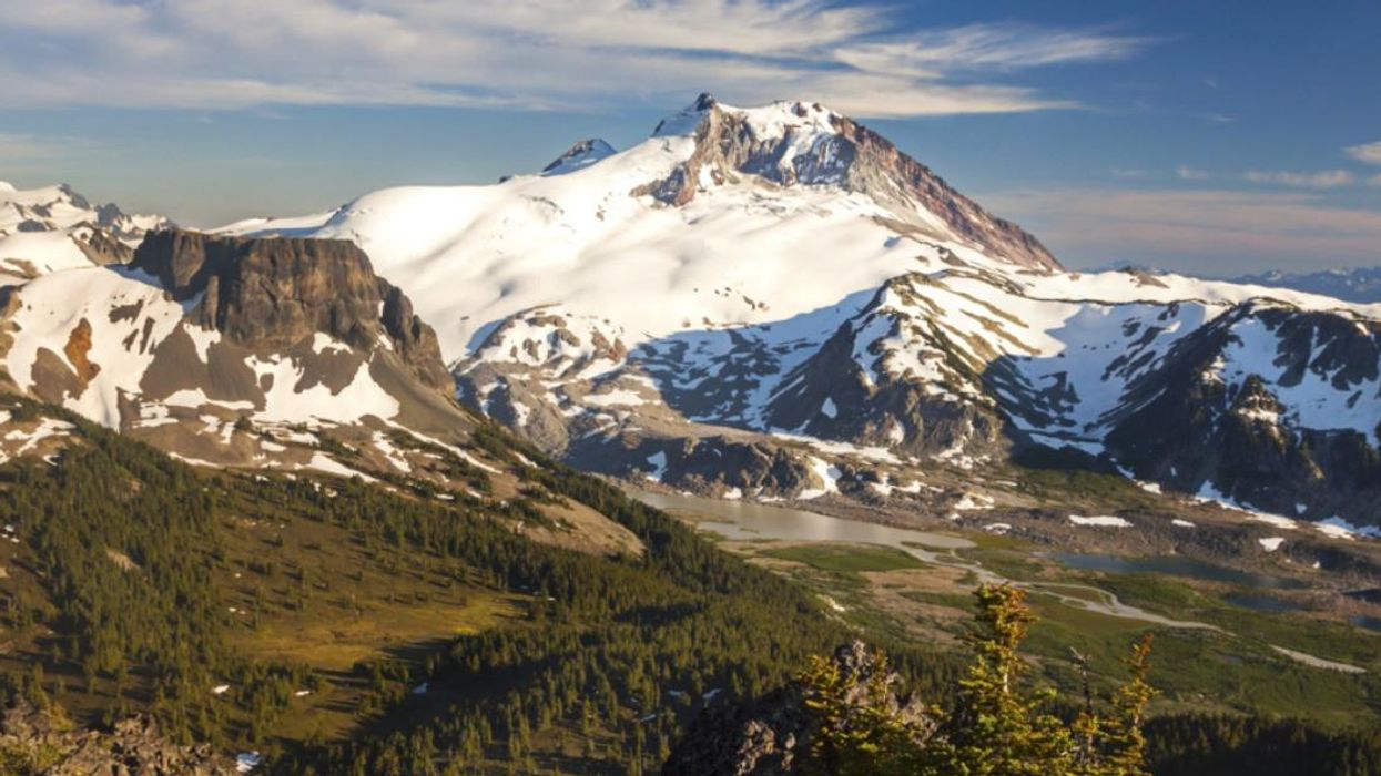 Coastal mountains in B.C.