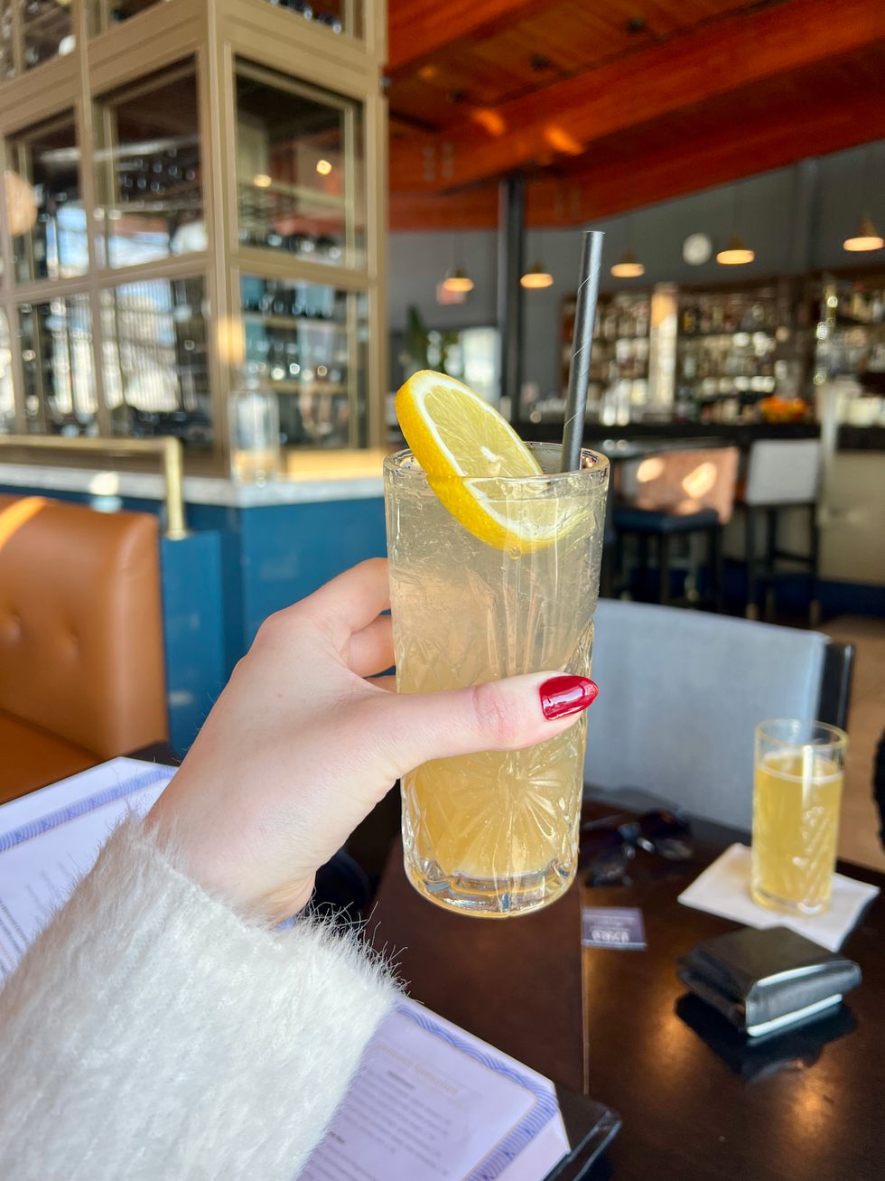 Cocktail at Spencer's.