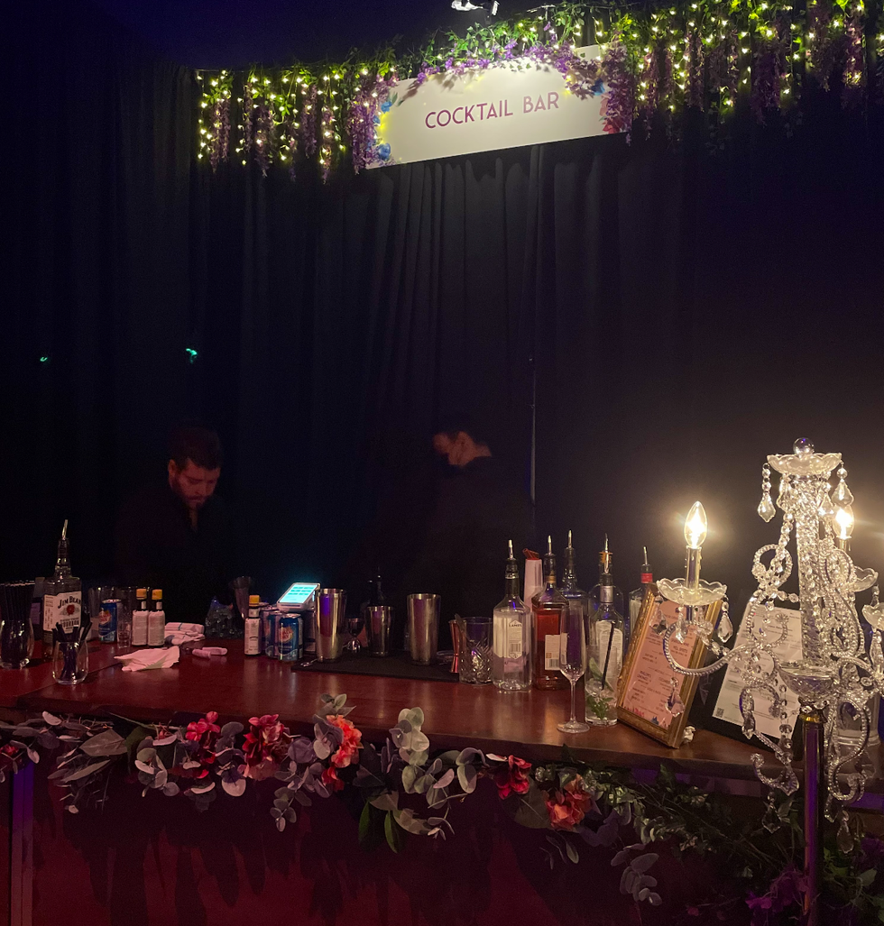 Cocktail bar at the Bridgeton Experience.