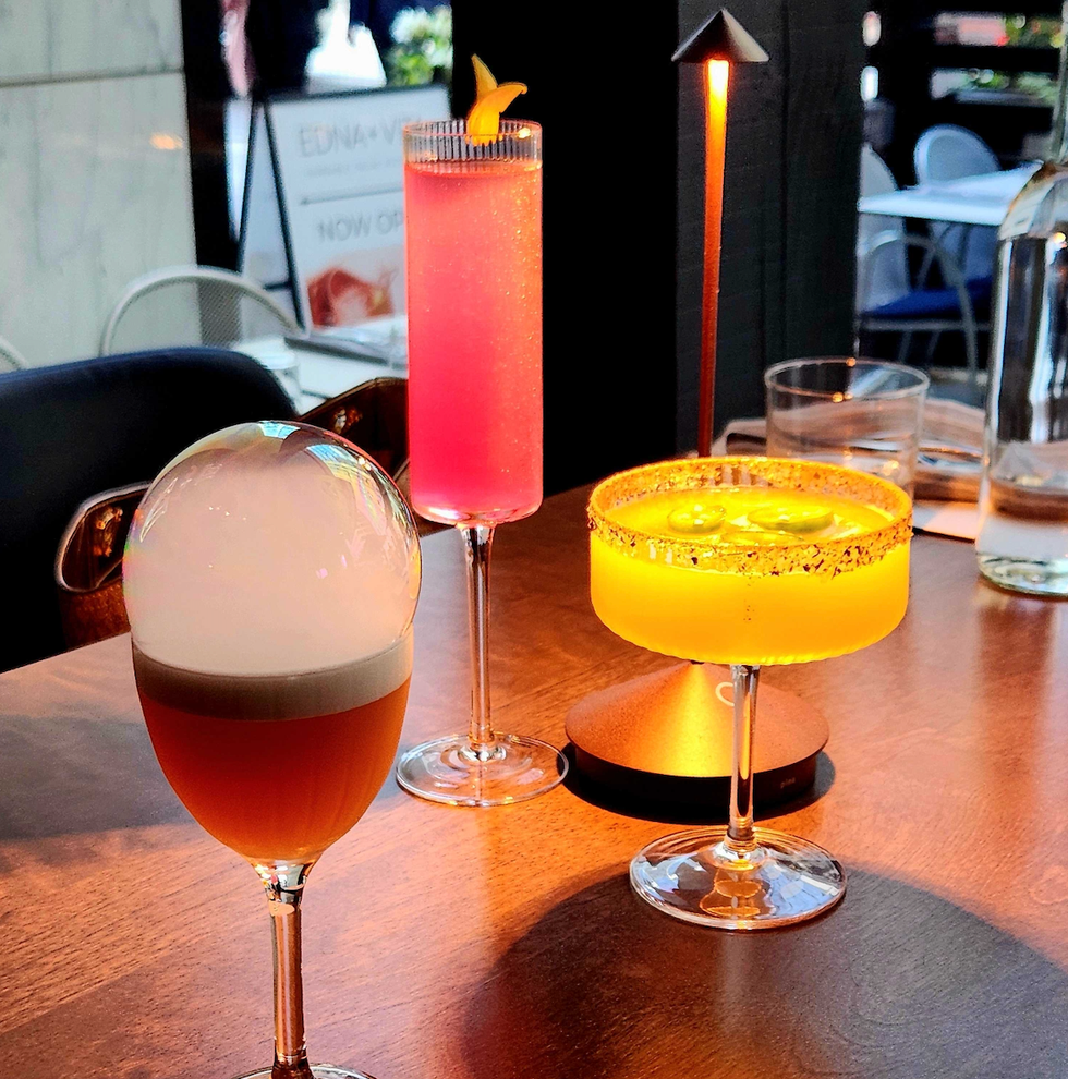 Cocktails at Edna + Vita.