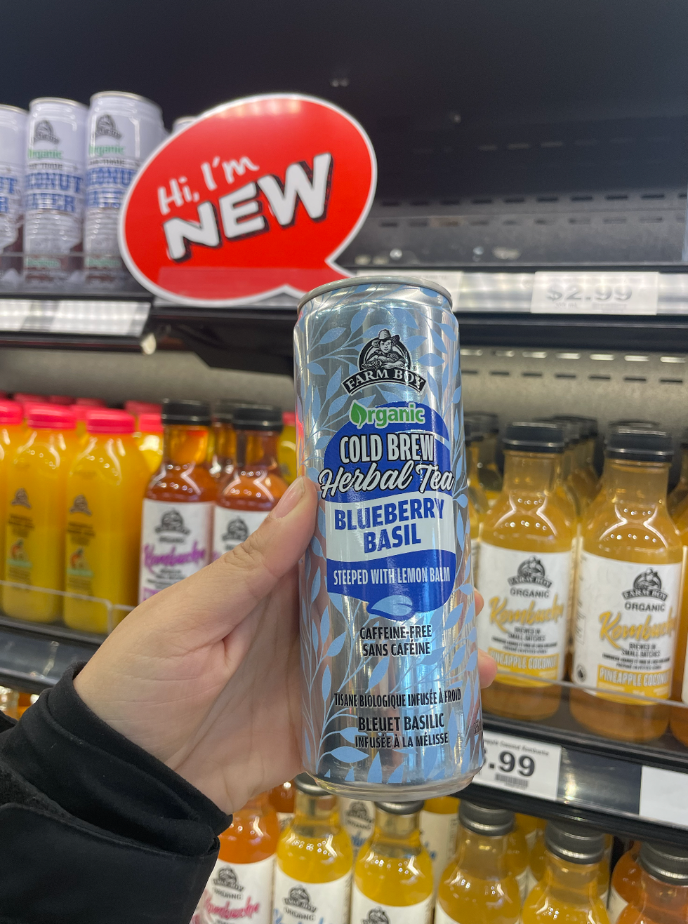 Cold Brew Herbal Tea at Farm Boy.