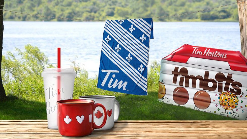 Collection estivale Tim Hortons.