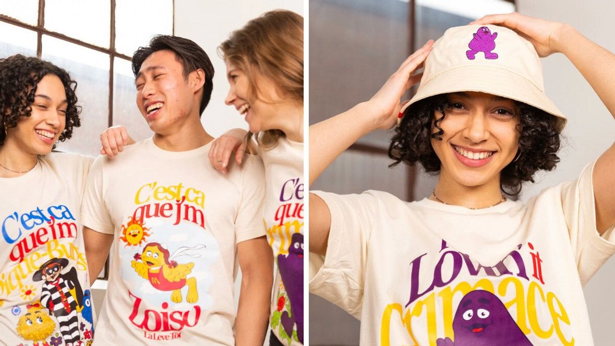 Collection Peace Collective en collaboration avec McDonald's.
