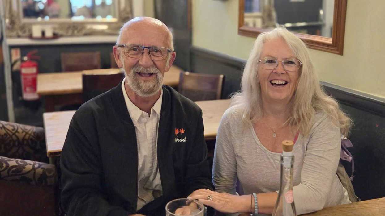 Colleen and John Fullerton of Lockport, Manitoba are shown in this handout photo provided by their daughter Amanda Fullerton.