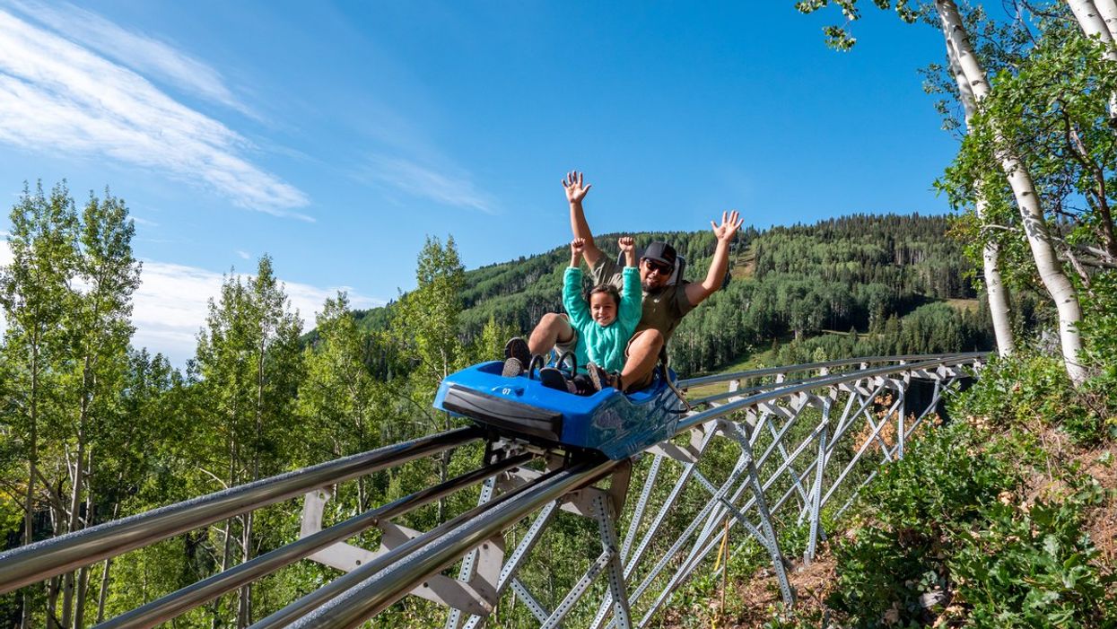 Colorado Alpine Roller Coaster Rocky Mountains