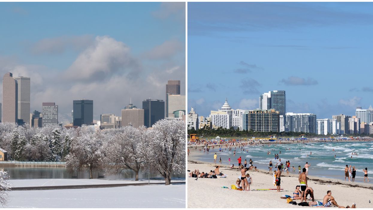 Colorado Cold Snow Weather And Florida Heat Battle It Out For Record Temps