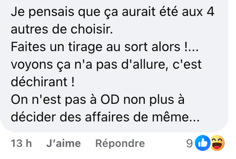 Commentaire du public sur les r\u00e9seaux sociaux de Star Acad\u00e9mie.