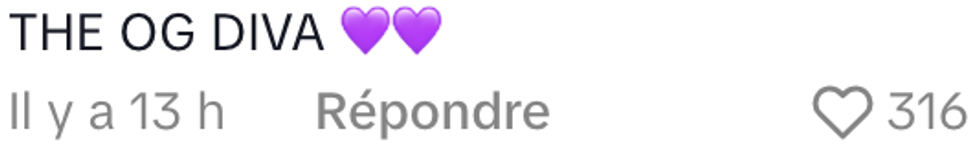 Commentaire sur la r\u00e9ponse de Marie-Mai \u00e0 Denise Filiatrault \u00e0 Star Acad\u00e9mie en 2003.