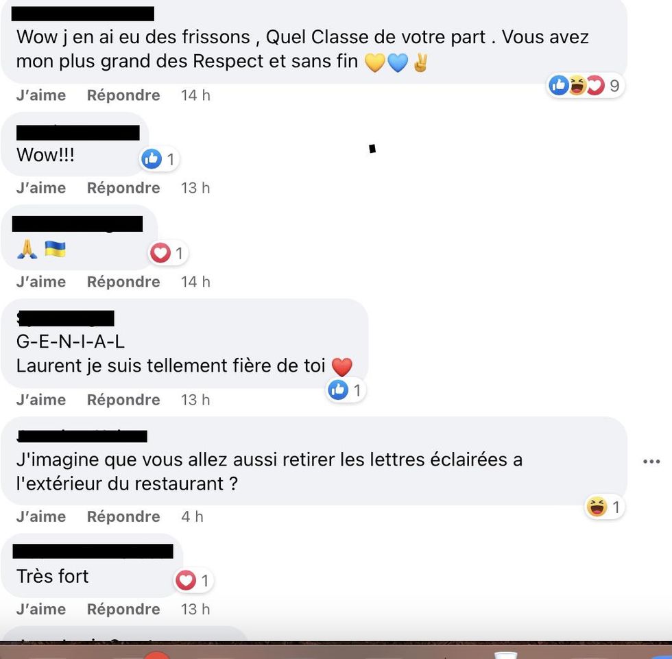 Commentaires du public face \u00e0 la publication