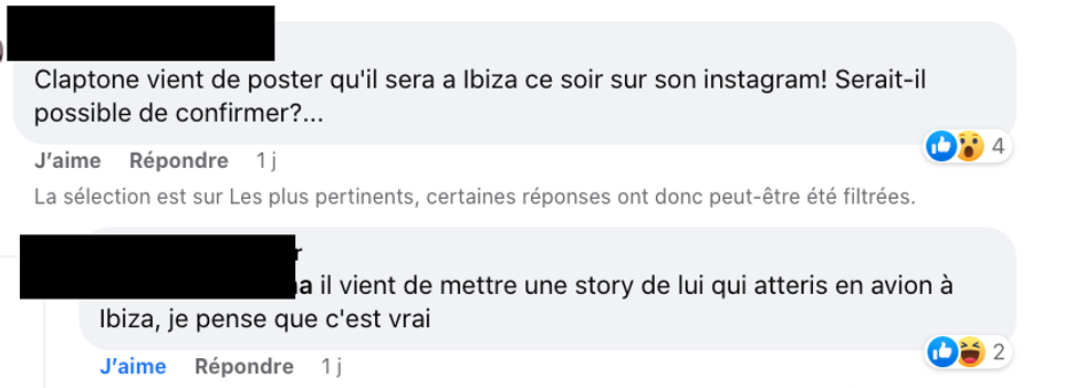 Commentaires sur la page du Piknic \u00c9lectronik