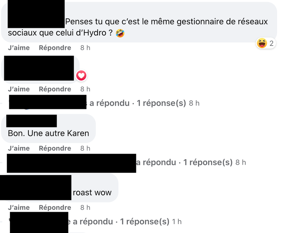 Commentaires \u00e0 la Ville de Saint-Colomban.