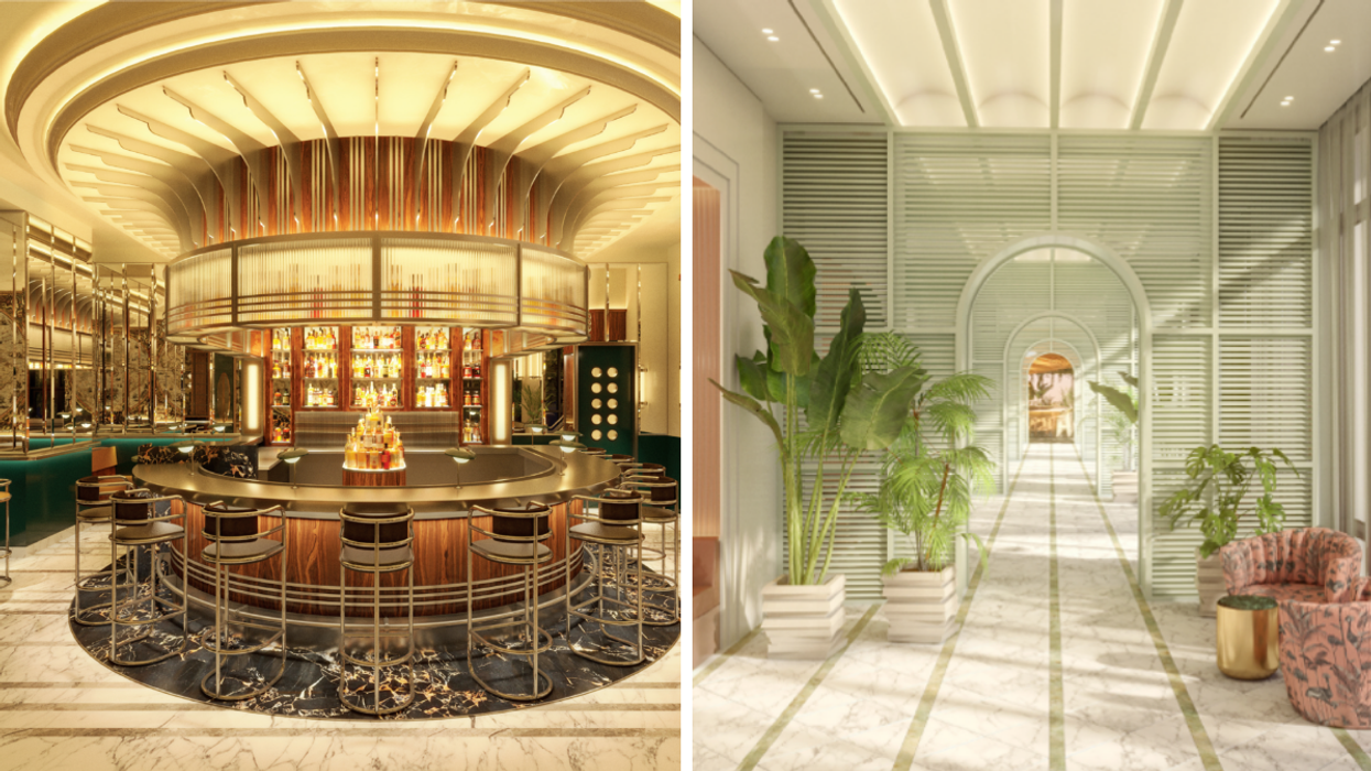 Commodore. Droite : Muze Lounge.