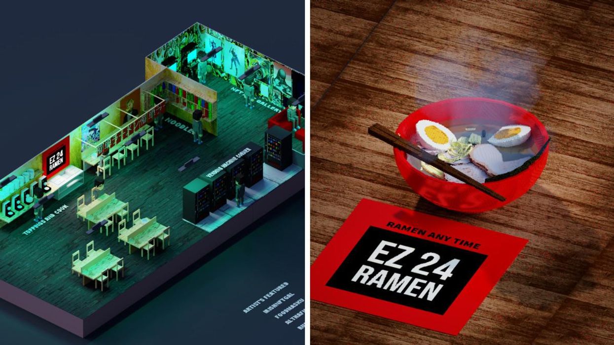 Concept renditions of the restaurant.